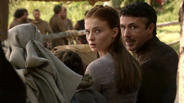 Is Sansa Stark in love with Littlefinger? Or is she up to something? - Quora Is Sansa Stark in love with Littlefinger? Or is she up to something? - Quora