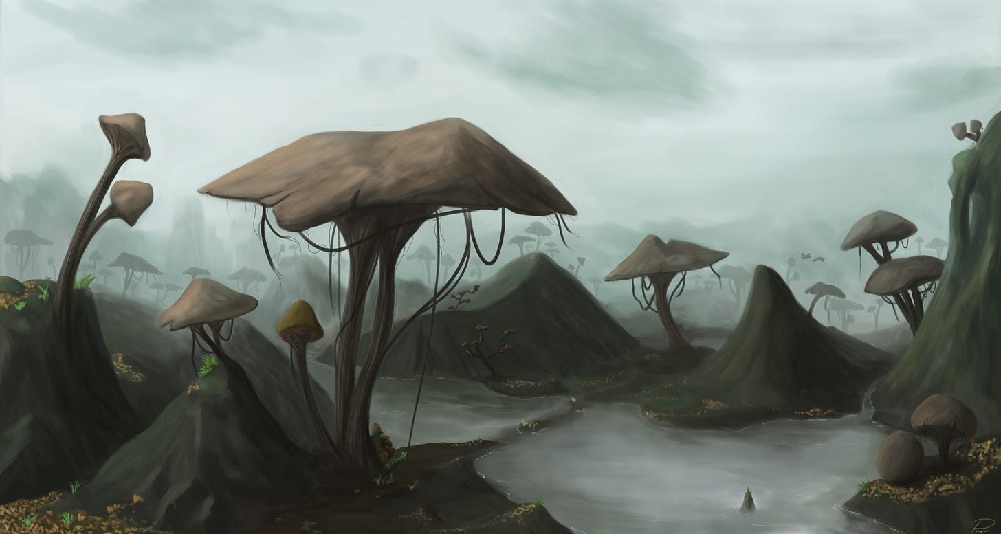 Mushrooms by laspinter on DeviantArt