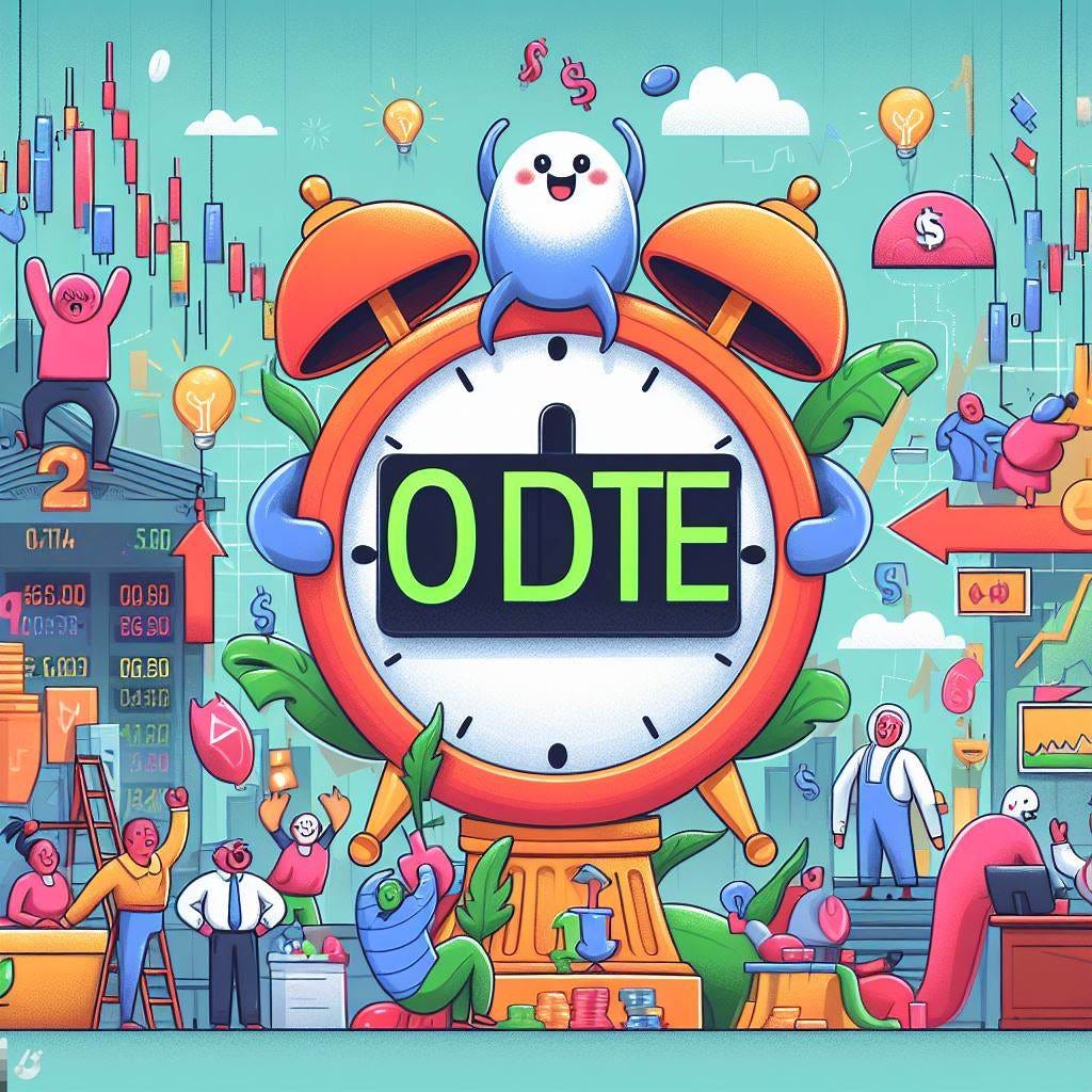0DTE options Dall-E image.