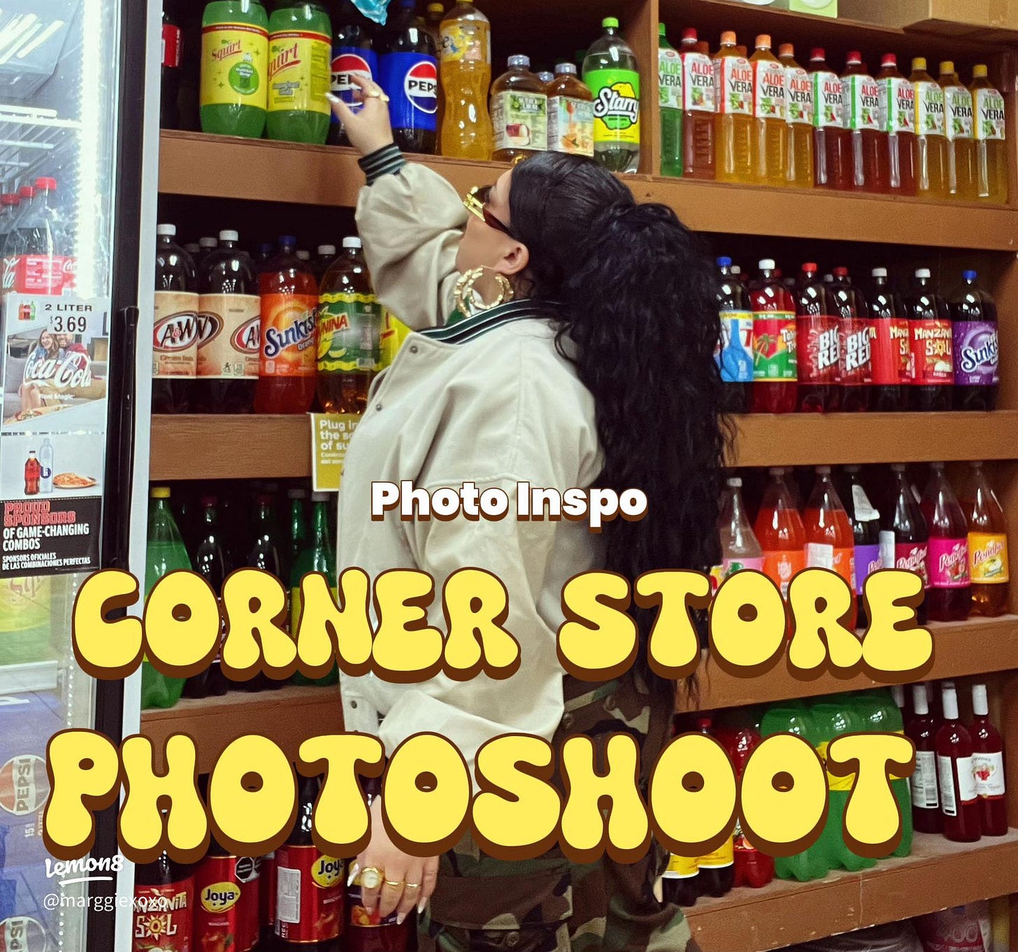 Creative Photoshoot Ideas at Your Local Corner Store