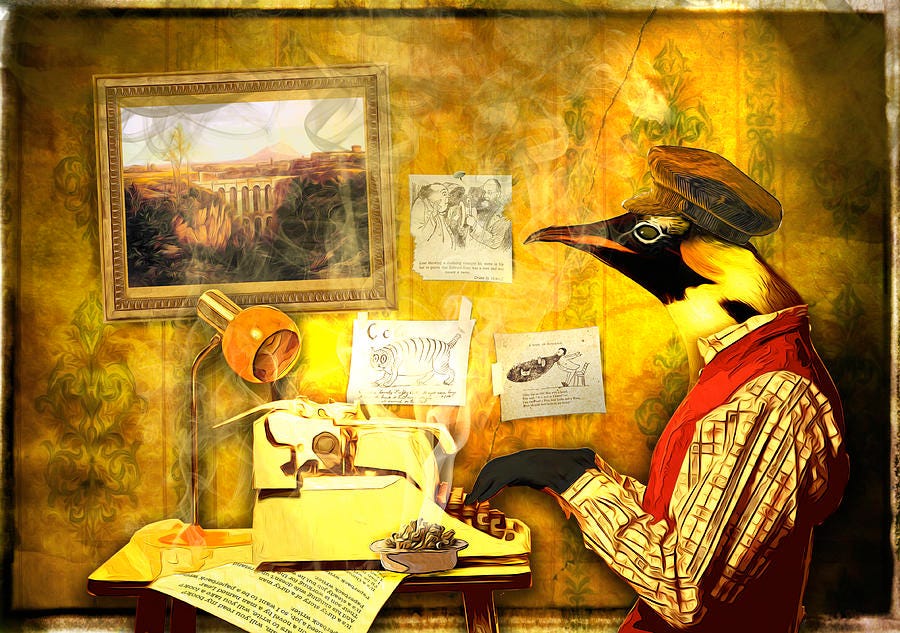 Paperback Writer Mixed Media by Duncan Roberts - Fine Art America