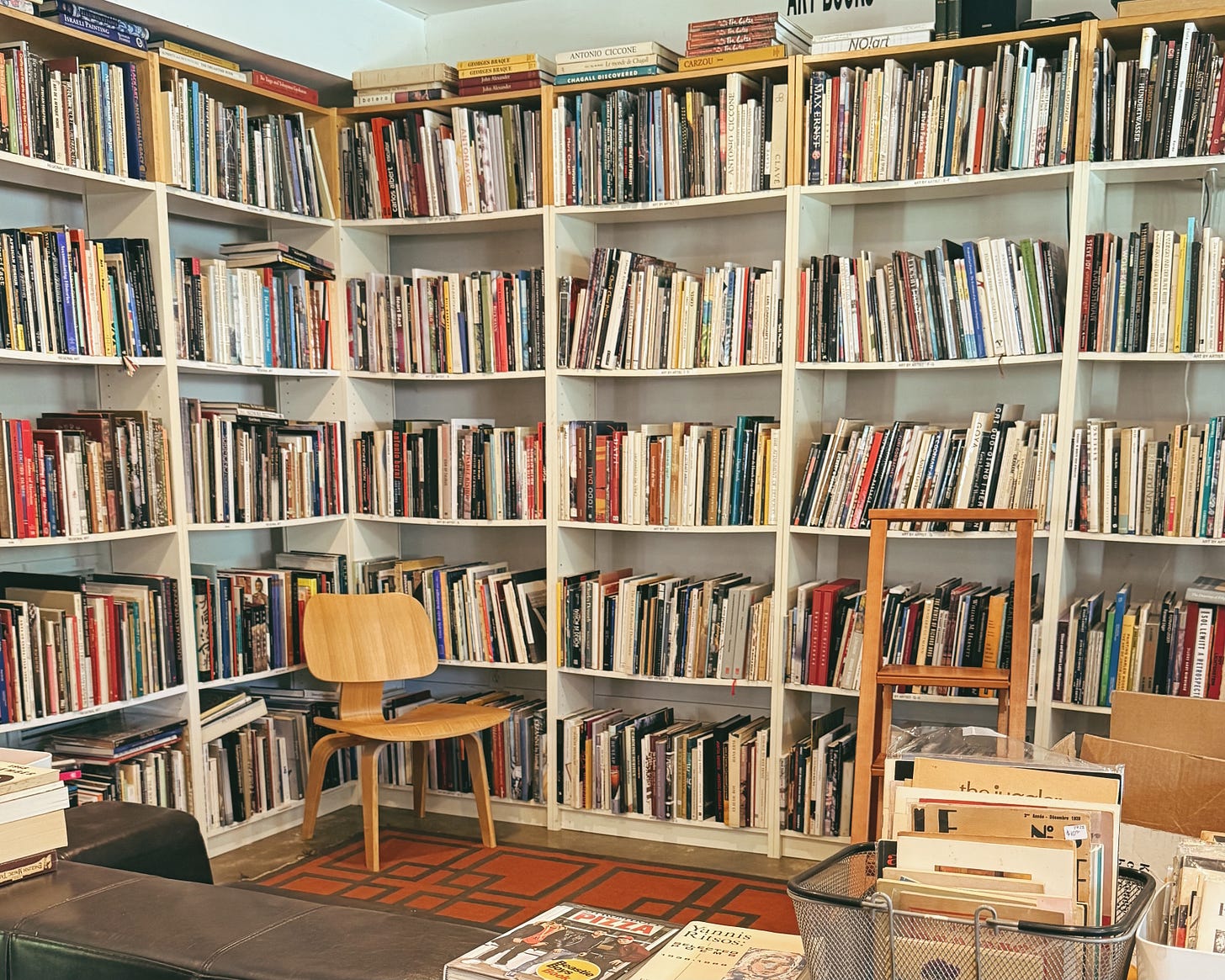 Photo of books at Black Cat Books