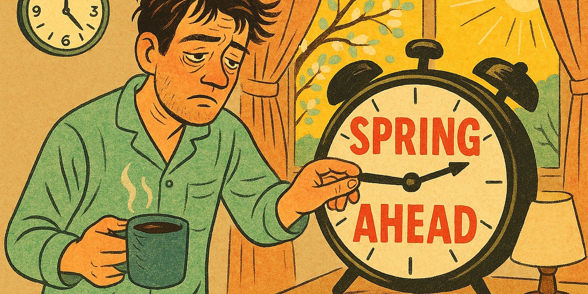 Hate Springing Forward Springing Forward Without Falling Apart - by Roy Smalley