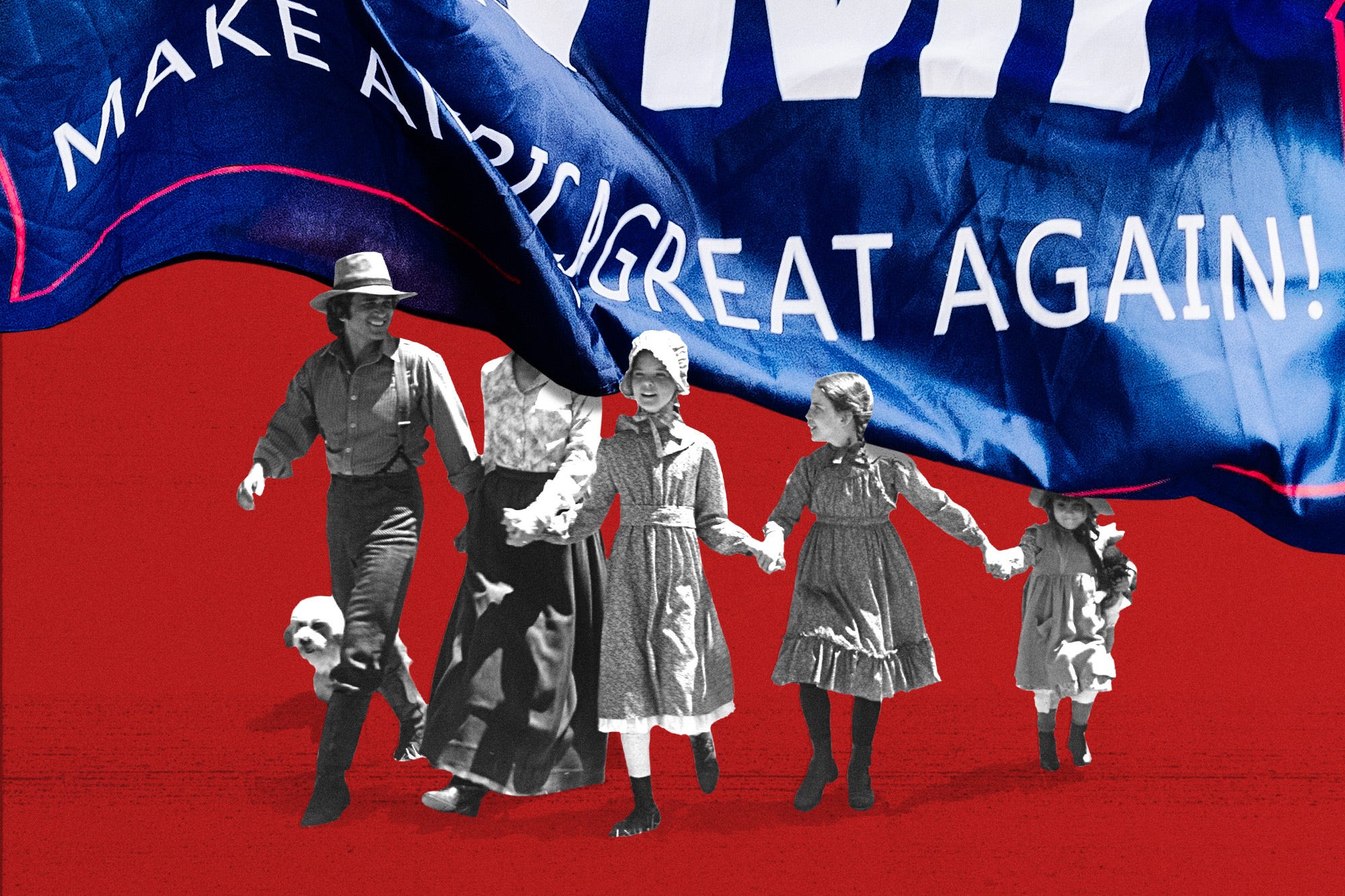 A Netflix Dust-Up on the 'Prairie': When Laura Ingalls Wilder Meets MAGA