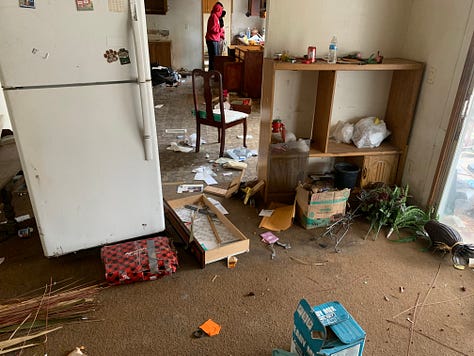 Initial Walk Through Mobile Home