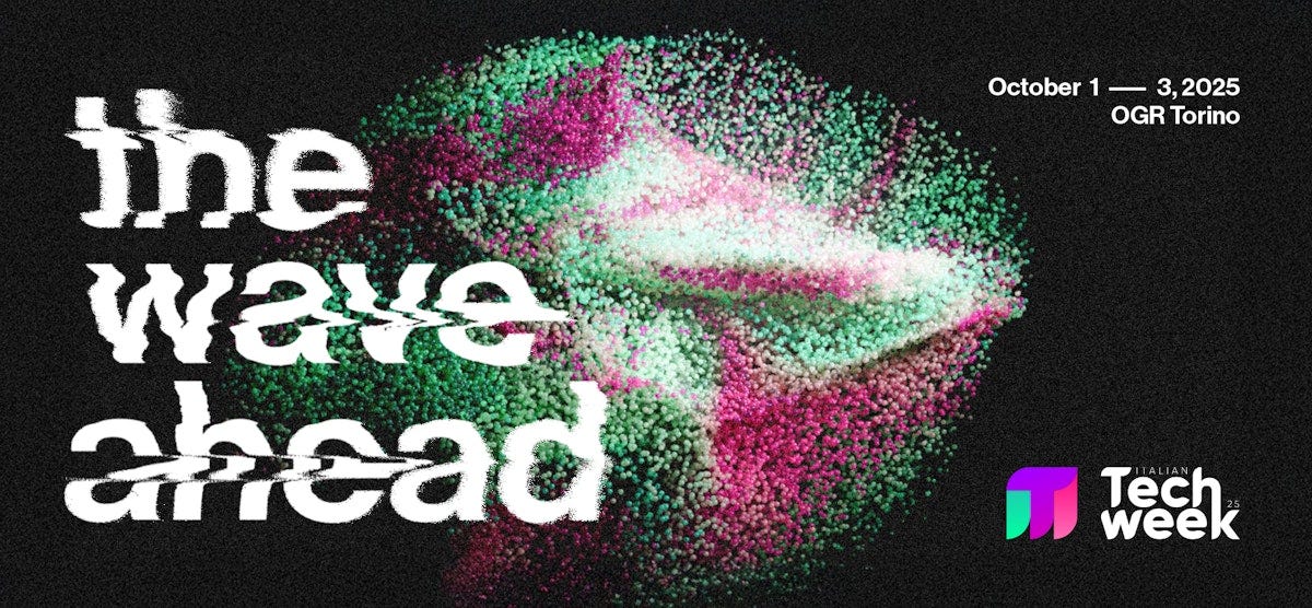 Italian Tech Week 2025 - Get your pass!