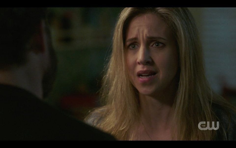 Becky begs Chuck not to end Supernatural on the fans 1504 Becky begs Chuck not to end Supernatural on the fans 1504