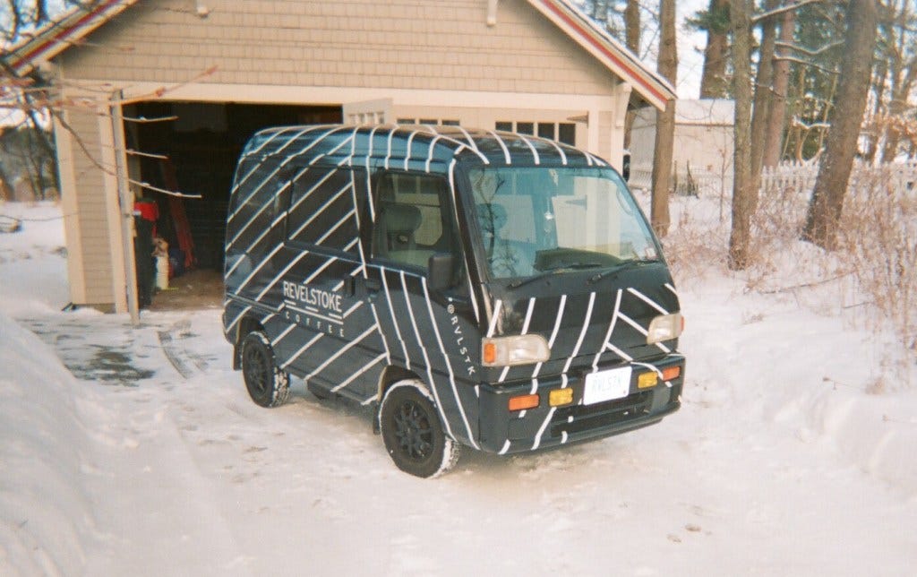 Subaru Sambar front 3/4 Subaru Sambar front 3/4