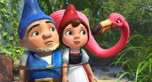 Gnomeo and Juliet inside