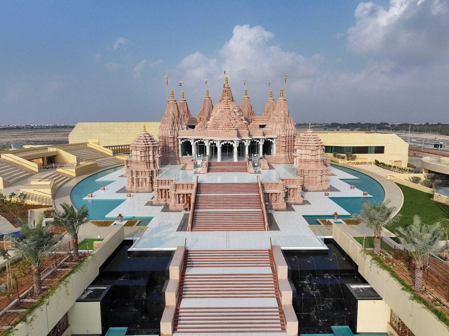 Courtesy of BAPS Hindu Mandir, Abu Dhabi. Courtesy of BAPS Hindu Mandir, Abu Dhabi.