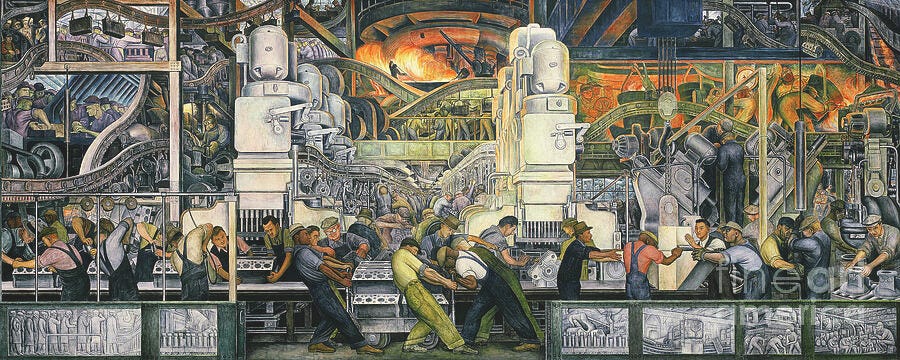 The Detroit Industry Murals, Diego Rivera