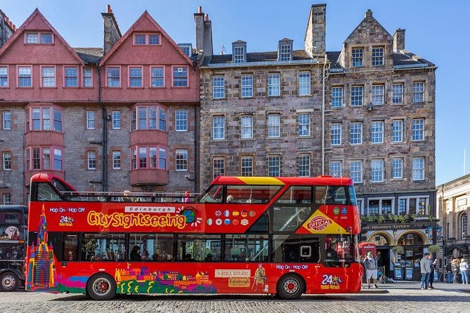 City Sightseeing Edinburgh Hop On Hop Off Tour