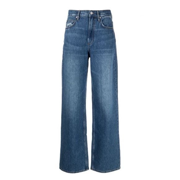FRAME Le High 'N' Tight Wide-Leg Jeans Size 32 - Picture 1 of 11