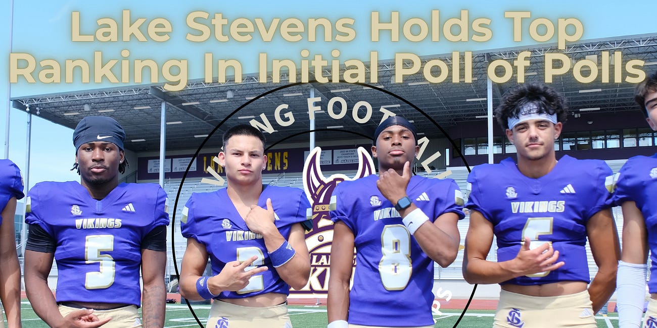 Polling the Polls: Lake Stevens Sits Atop Initial Power Ranking (4A Football)
