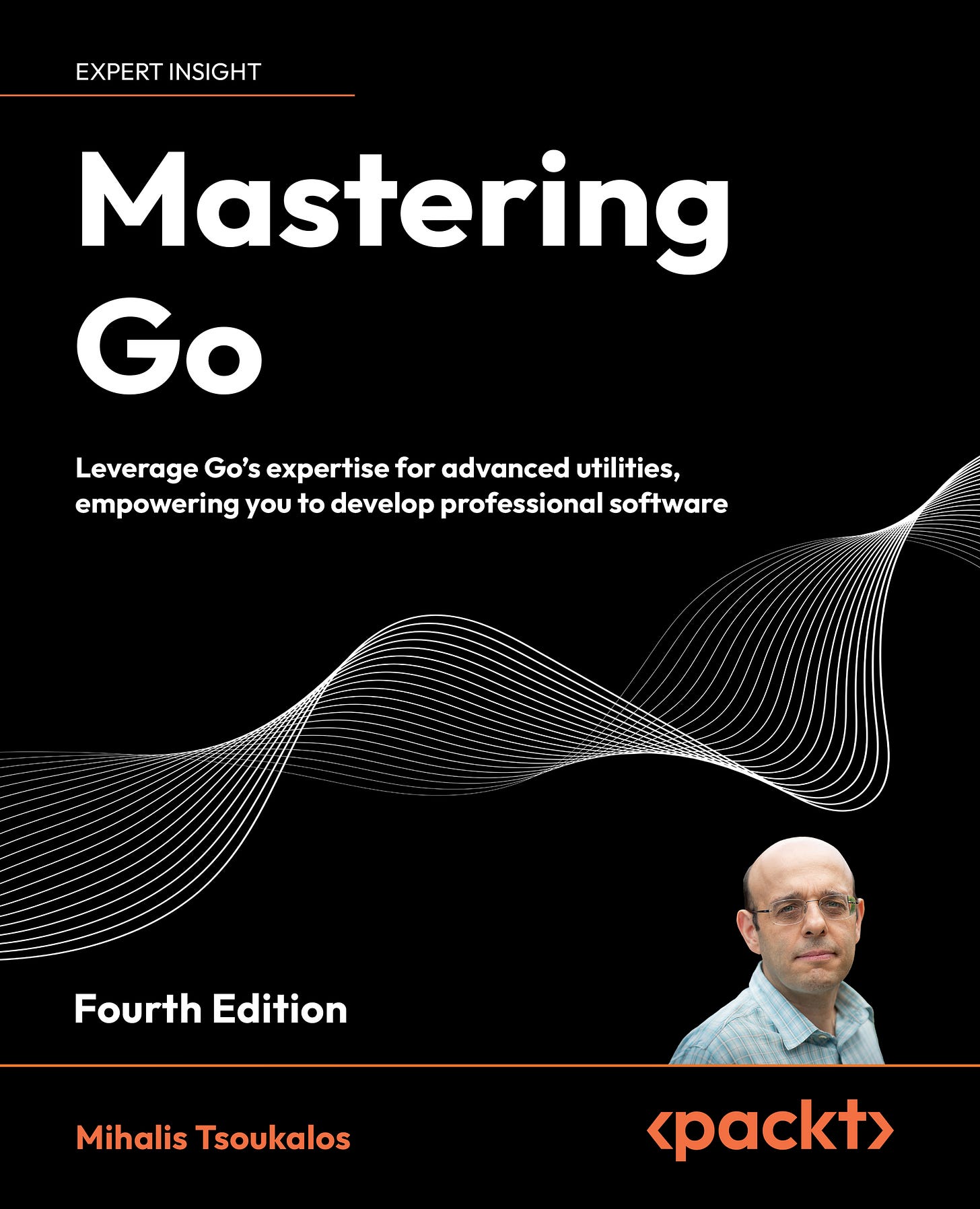 Mastering Go - Fourth Edition, Published by Packt, Book Cover
