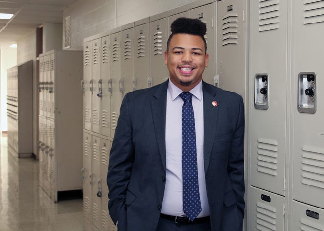 Student project: Brandon Simmons brings student view to school board
