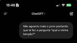Chat Gpt Qual A Minha Bençao Meme | TikTok Chat Gpt Qual A Minha Bençao Meme | TikTok