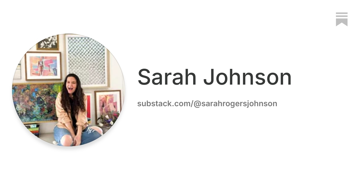 Sarah Johnson | Substack