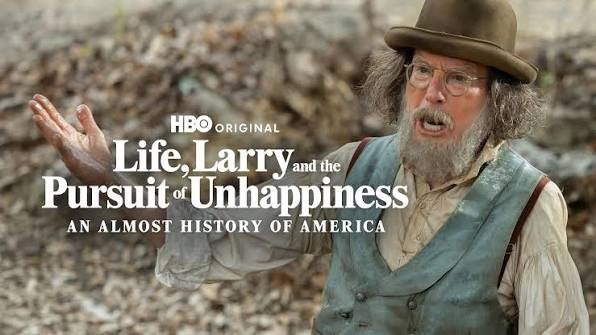 I'm coming home, Daisy. #LifeLarryAmerica Life, Larry and the Pursuit of Unhappiness premieres tonight at 9pm ET on HBO Max. I'm coming home, Daisy. #LifeLarryAmerica Life, Larry and the Pursuit of Unhappiness premieres tonight at 9pm ET on HBO Max.