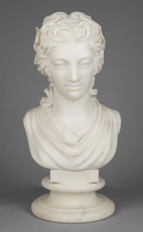 Elizabeth (née Farren), Countess of Derby, by Anne Seymour Damer (née Conway), circa 1788 -NPG 4469 - © National Portrait Gallery, London Elizabeth (née Farren), Countess of Derby, by Anne Seymour Damer (née Conway), circa 1788 -NPG 4469 - © National Portrait Gallery, London