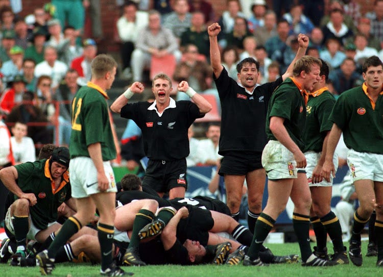 MARK KEOHANE | Titanic clashes we've seen between Boks and All Blacks loom  over next two weeks