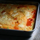 Pastel de zanahoria, pollo y brócoli