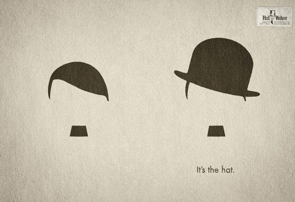 26 Brilliant Minimalist Print Ads | Bored Panda