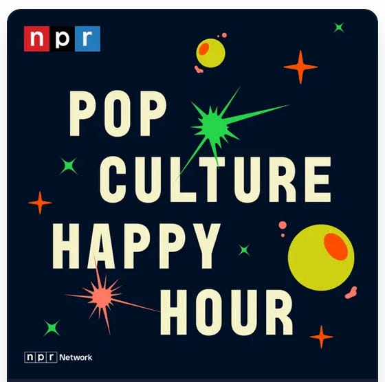 npr pop culture happy hour podcast icon npr pop culture happy hour podcast icon