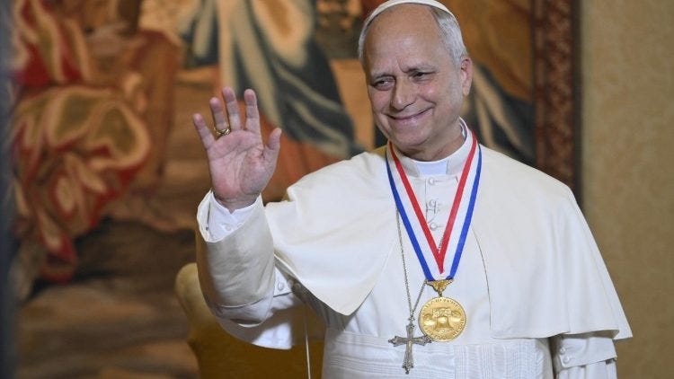 Pope Leo XIV received the 2026 Liberty Medal Pope Leo XIV received the 2026 Liberty Medal