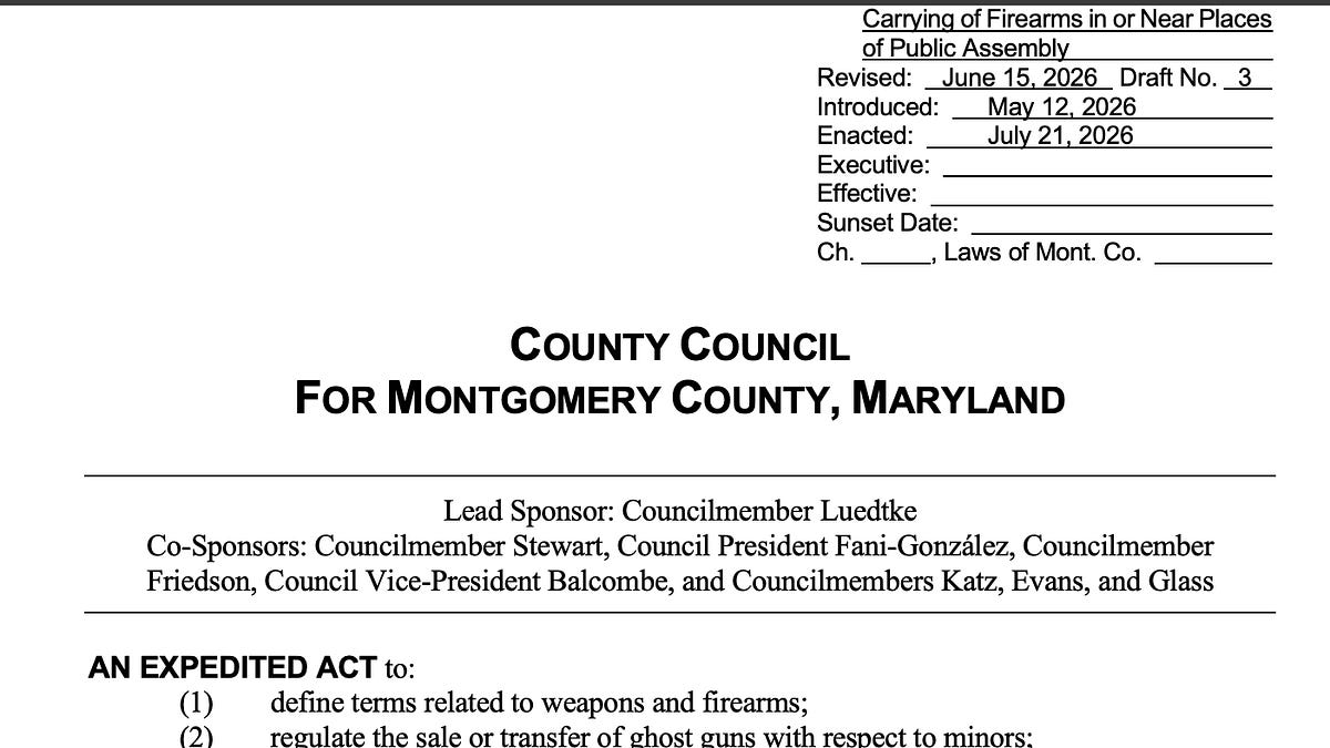 Elrich to Sign Gun Bill;Opponents Threaten Lawsuits