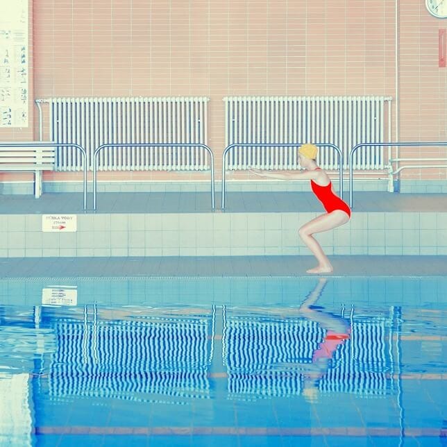 swimming pools photography Maria Švarbová