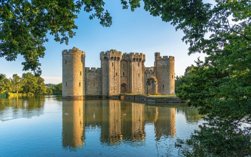 The 7 best moated castles in Britain