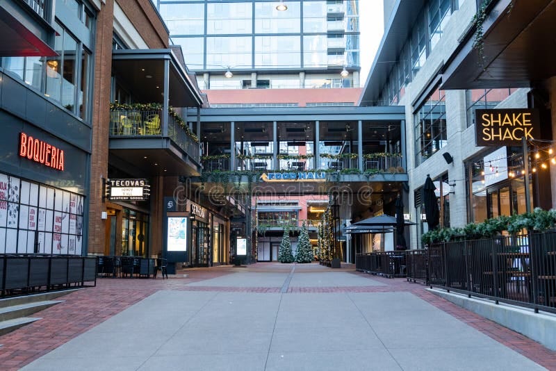 Courtyard Leading To the Assembly Food Hall, a Famous Food Court in ...