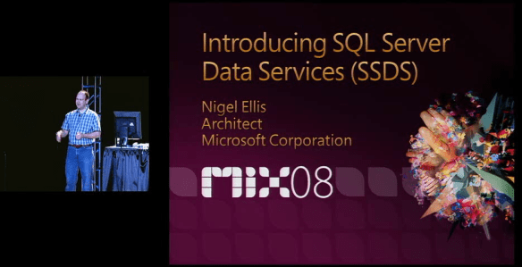 SQL Server Data services SSDS
