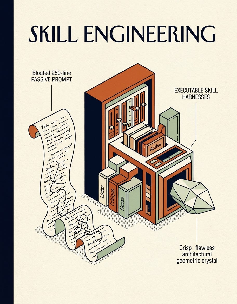 The Dark Arts of Skill Engineering: Why Progressive Disclosure Beats Giant System Prompts