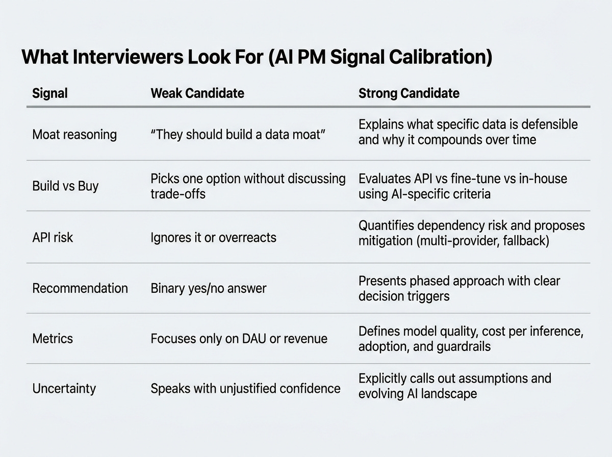 What Interviewers Look for in AI Product Strategy Questions in AI PM Interview | By Crack PM Interview
