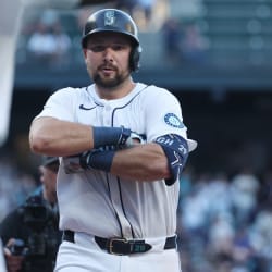 Cal Raleigh la bota por el jardín central-derecho Cal Raleigh la bota por el jardín central-derecho