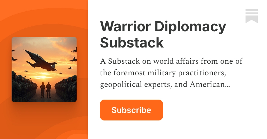 About - Warrior Diplomacy Substack