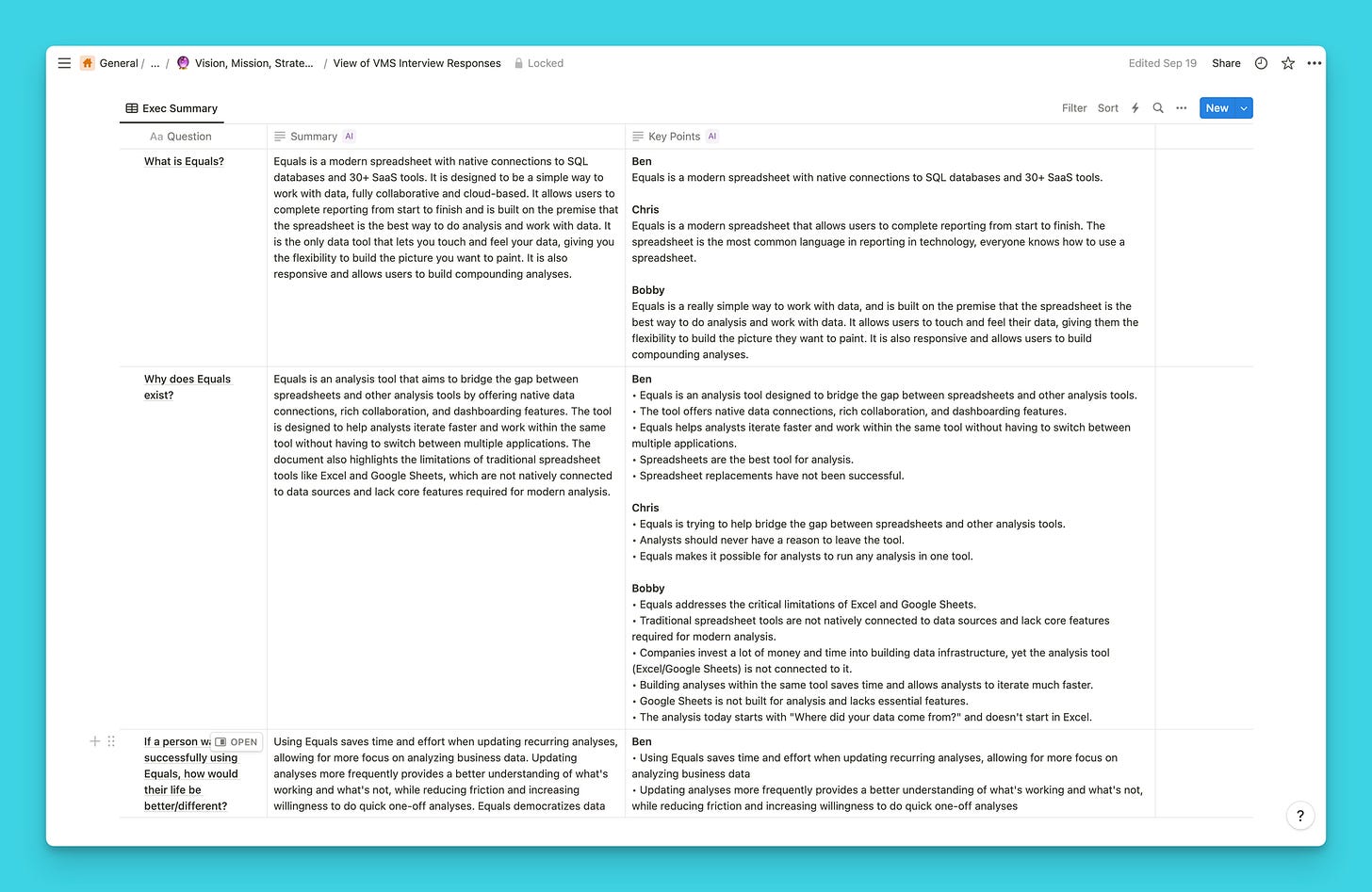 How we developed our Vision, Mission, and Strategy