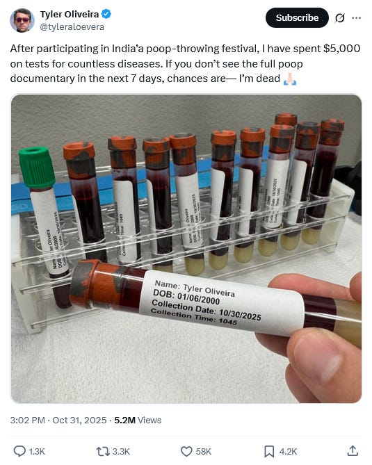 A hand holding a tube of blood

AI-generated content may be incorrect.