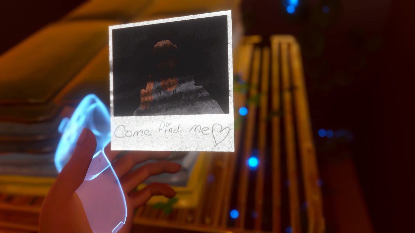 This is an image of ArmaniXR picking up a instant photo with a warm invitation. This is an image of ArmaniXR picking up a instant photo with a warm invitation.