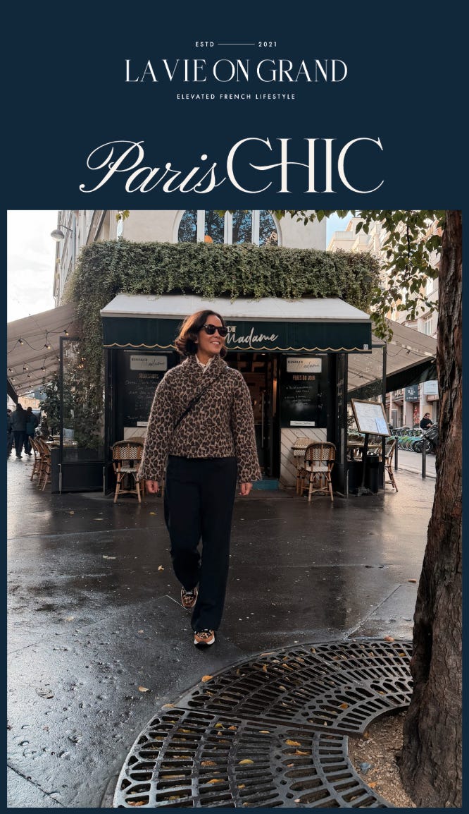 The Paris Chic Newsletter - La Vie On Grand