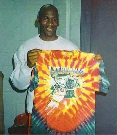 Vintage Lithuania Basketball 1992 The Dye T-shirt Olympics – For All To Envy