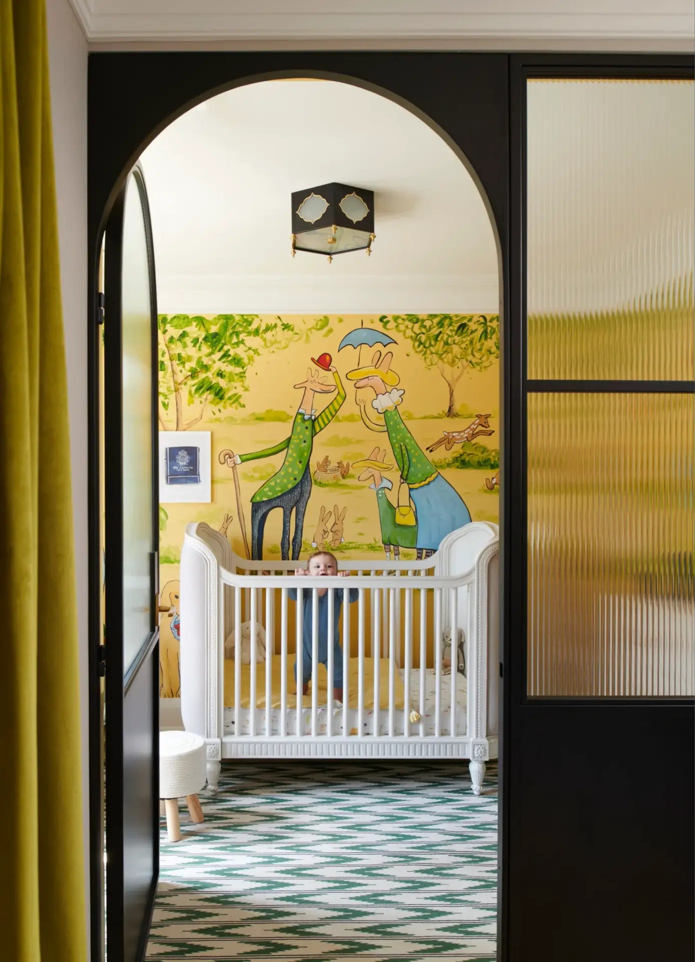 Bold editorial Homekin room with saturated color