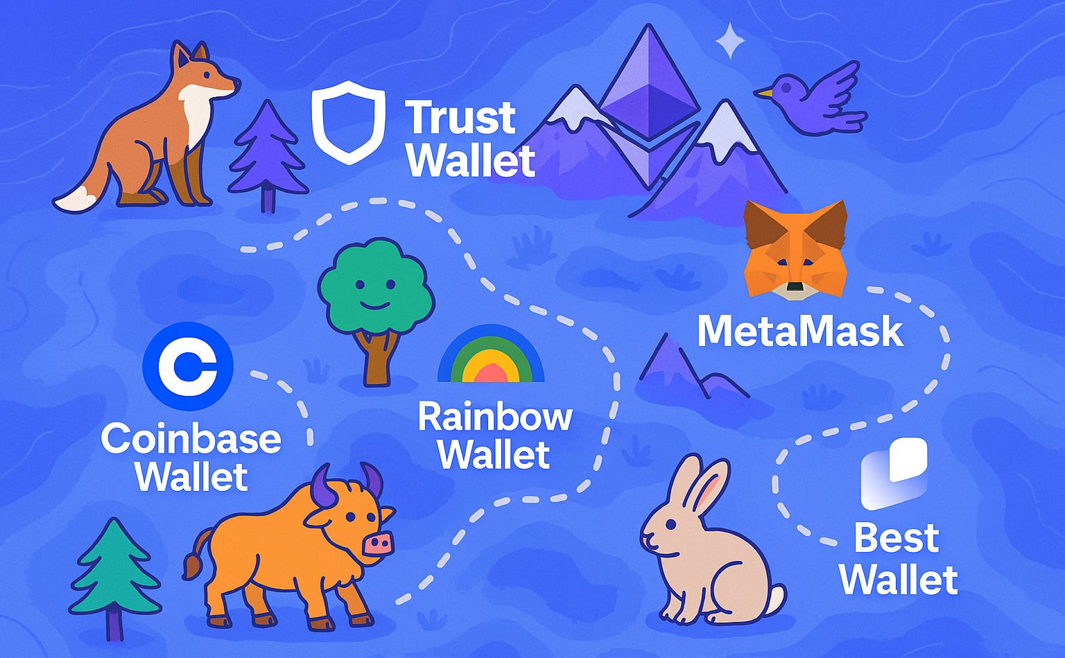 A Guide to Ethereum Wallets: MetaMask, Coinbase Wallet and more