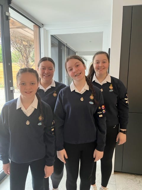 Image by Author - My Four Girls, My Inspiration