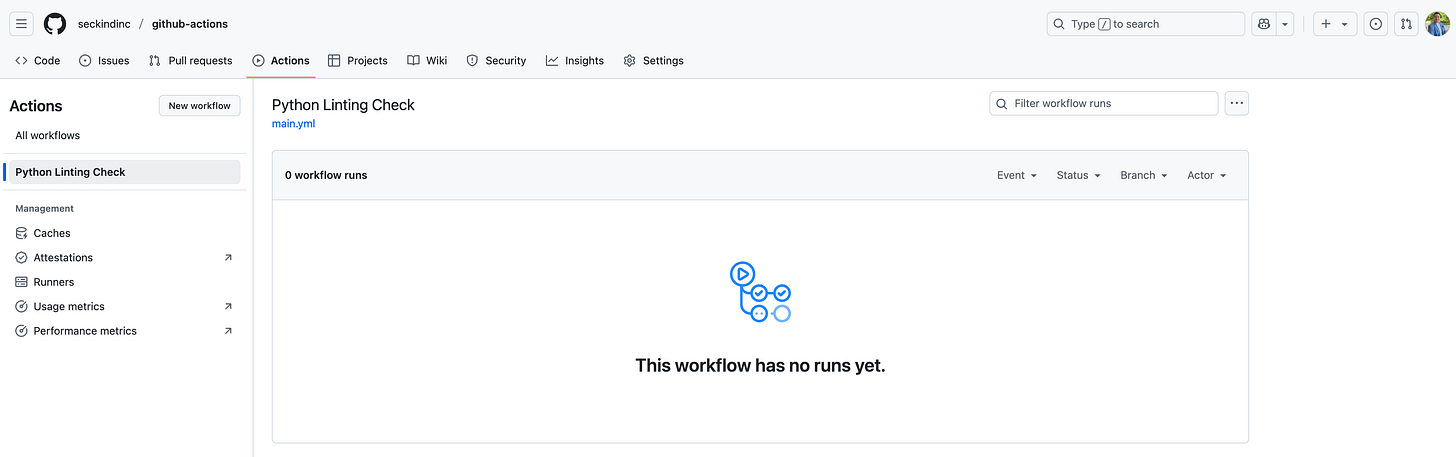 Getting Started with CI Using GitHub Actions