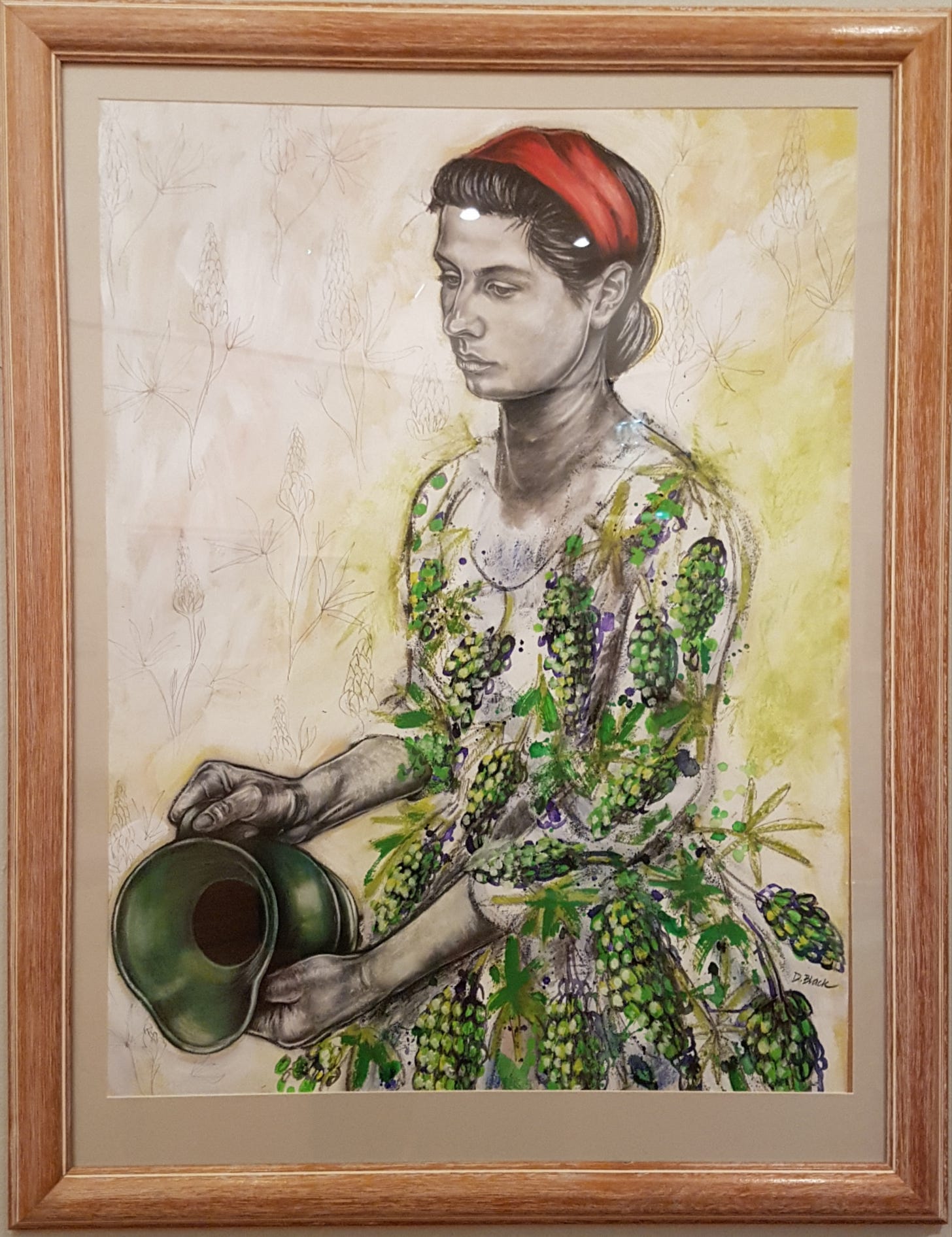 Drawing by Dorothy Black seen at Kirkcaldy Museum and Gallery. Drawing by Dorothy Black seen at Kirkcaldy Museum and Gallery.
