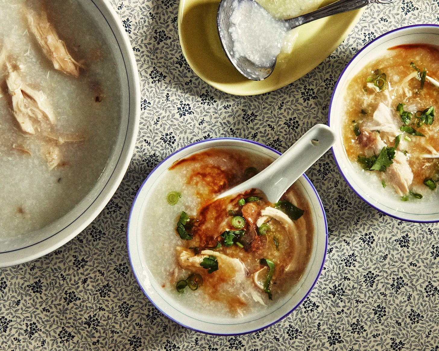 Bowls of congee