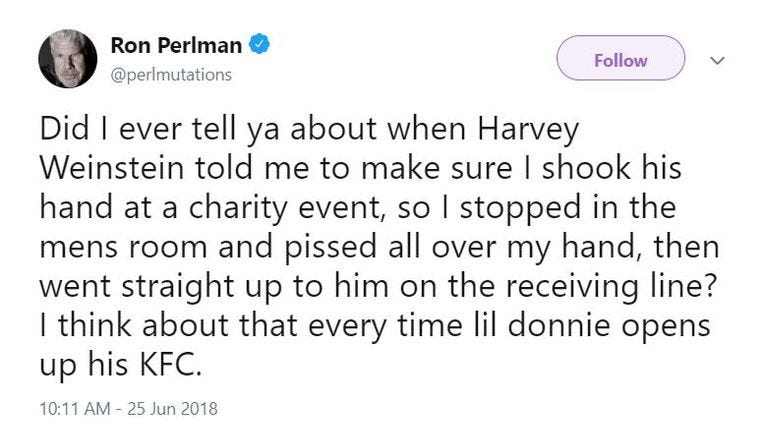 Trump Jr wades into Twitter spat over Perlman's Weinstein comment | Ents &  Arts News | Sky News